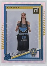 2025 Panini Donruss WNBA Rated Rookie Holo Ajsa Sivka #93 Rookie RC 0q0