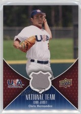 2009 Upper Deck USA National Team Game Jersey Chris Hernandez #USA-CH 0yg9