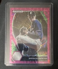 2021 Panini Prizm - Andrew Painter #PDP13 Pink Velocity Prizm Rookie Card. rookie card picture