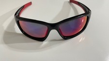 Oakley OO9236-02 VALVE 60-16 133 Red Iridium Lenses Sunglasses Black Red Frame