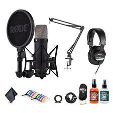 RODE NT1 5th Gen Large-Diaphragm Cardioid Condenser Microphone  XLR/USB Hybrid