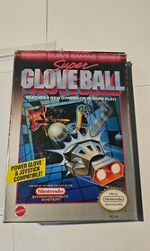 Super Glove Ball for the briginal NES (CIB)with all pictured inserts and manual