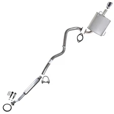 Stainless Steel Resonator Muffler Exhaust Kit fits: 2010-2017 Subaru Legacy 2.5L