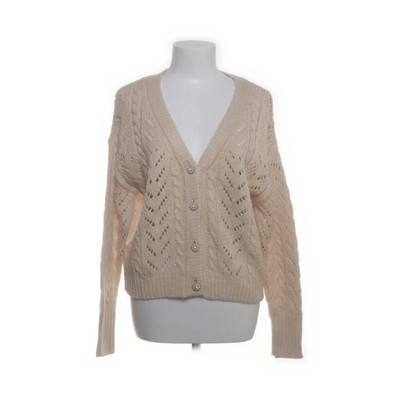 Amisu, Strickjacke, Damen, Größe: XS, Beige, Acryl/Polyamid, Chevron #zBe