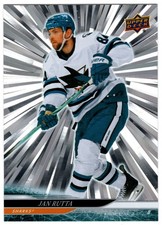 2024-25 Upper Deck Series 2 Outburst Silver JAN RUTTA #390 San Jose Sharks UD