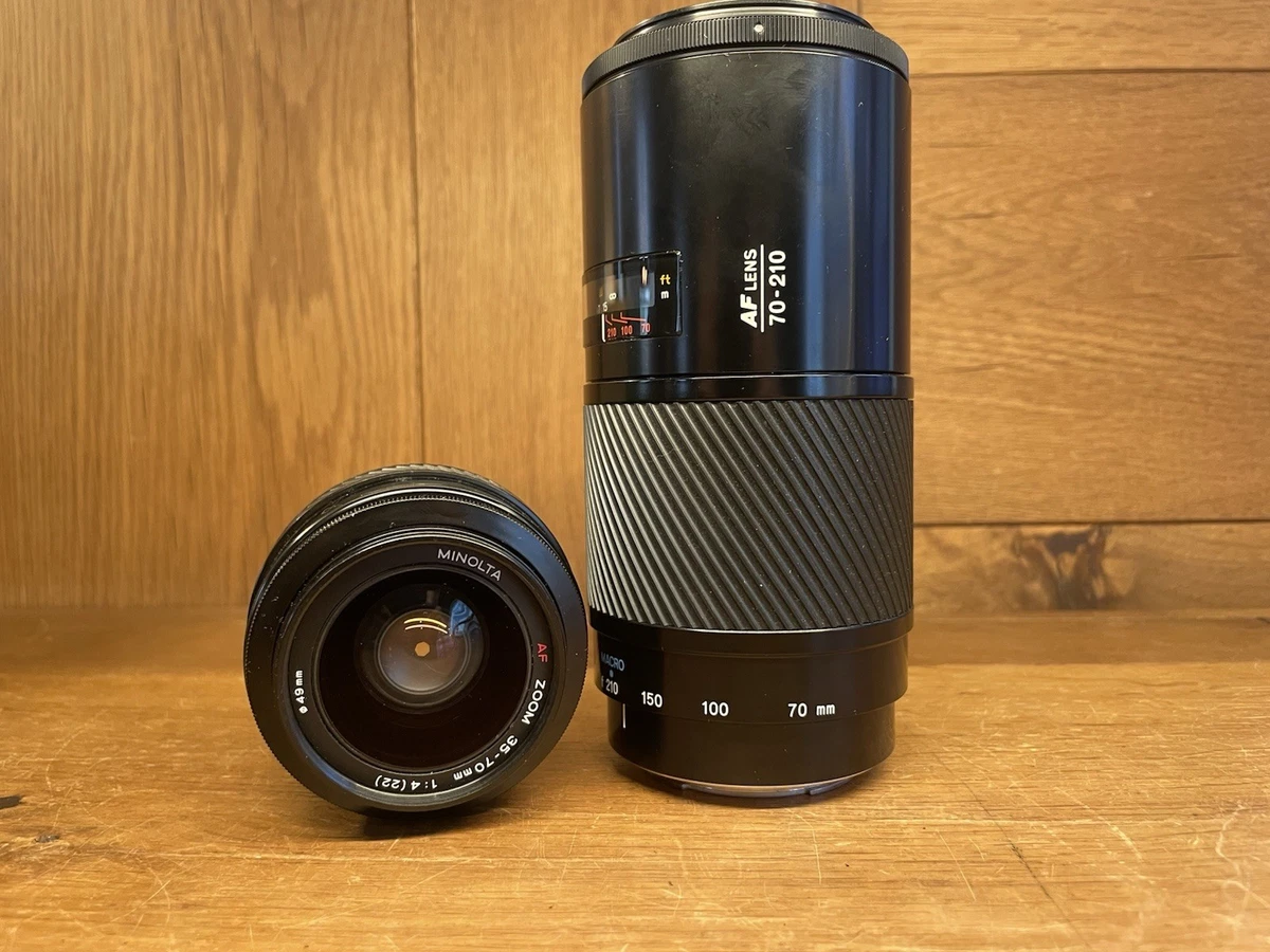 Minolta 70-210mm Focal Camera Lenses for sale | eBay