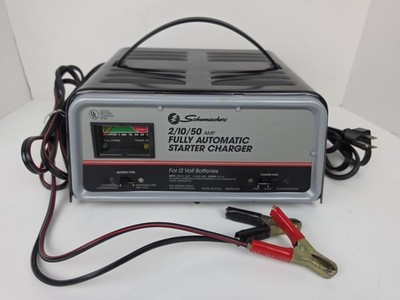 Schumacher SE-5212A 12V Battery Charger Engine Starter 2/10/50 AMP