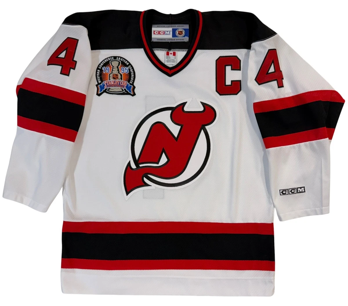 White Jersey New Jersey Devils NHL Fan Apparel & Souvenirs for