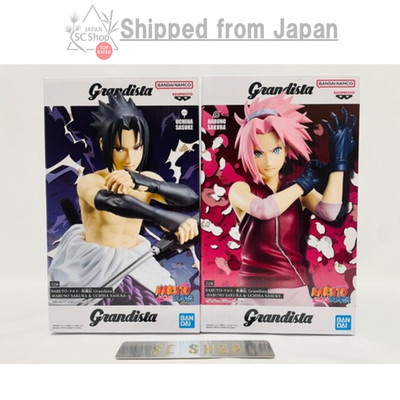 Naruto Shippuden Grandista Haruno Sakura Uchiha Sasuke Figure set