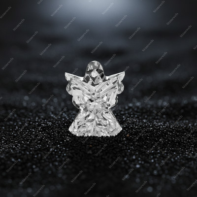 Angel Lab Grown Diamond Fancy Cut IGI Certified VVS-VS Clarity DEF CVD HPHT 1ct