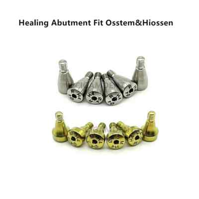 Dental Caps Healing Abutment Cap Mini Regular Platform Fits Osstem Hiossen