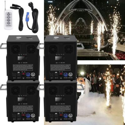 #ad #ad Cold Spark Machine DMX Firework Stage Effect Show Wedding Party Concert Remote $223.19