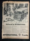 1946 INTERNATIONAL HARVESTER CO. 10.5x13.5" Print Ad VG 4.0 Merry Christmas
