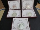New Listing(5)-1982 Washington Commemorative Proof Silver Half Dollars Free Shipping!