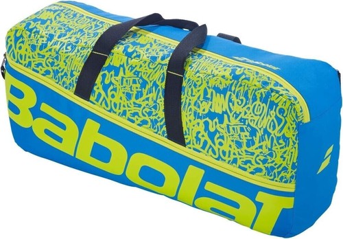 BABOLAT ADULT UNISEX TENNIS BAG 72 X 33 X 17CM IN BLUE/YELLOW LIME
