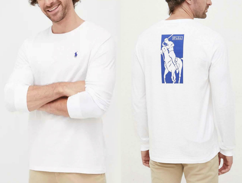 Polo Ralph Lauren Longsleeve Shirt T-shirt Sweatshirt Pullover Logo Tee Pony XXL - Picture 6 of 21