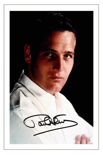 Paul Newman Young Movie Actor Autograph Signed Photo Print A5