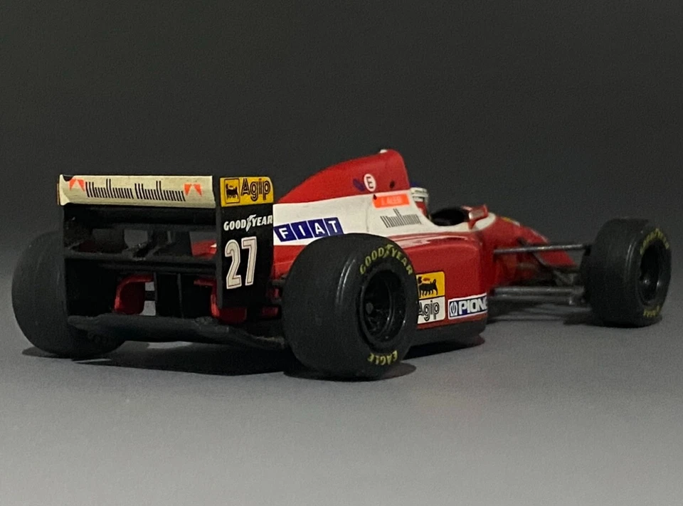 1/43 F1 Ferrari F93A 3.5L V12 1993 Jean Alesi #27 1993 Formula One - Image 4 of 4