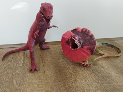 The Warrior Beasts Remco 1982 Fire Dragon Figur Toy + DM Dino Spielzeug Retro