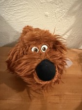 TY Secret Life Of Pets Duke Fluffy Brown Dog Plush Retired 2016 Heart Tag