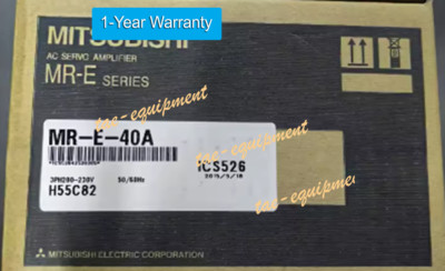 NEW Mitsubishi MR-E-40A AC 400W Servo Drives 170V Amplifier 1ph/3Ph Servomotor