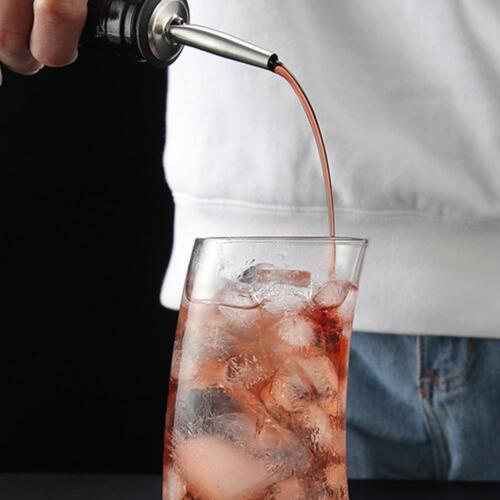 Steel Wine Stopper Bottle Pourer Nozzle Olive Oil Wine Dispenser Home Mout D4P6