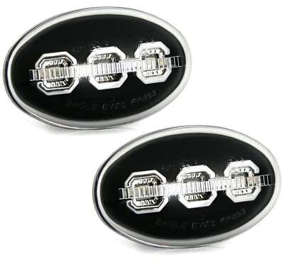 LED Seitenblinker Set in Schwarz für Ford Fiesta MK4 MK5 KA Mondeo Explorer