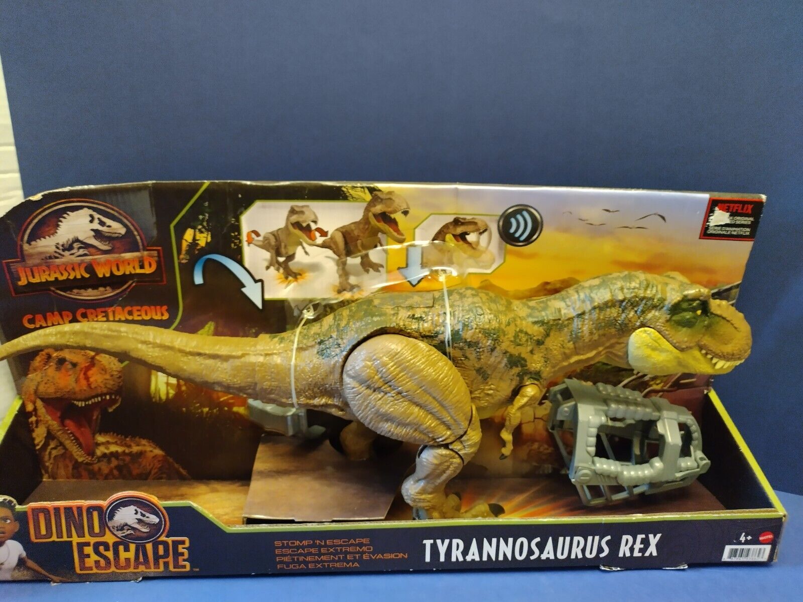 Jurassic World: Camp Cretaceous Stomp 'n Escape Tyrannosaurus Rex