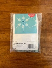 Vintage Herrschners Jeweled Snowflakes Christmas ornament Kit Of 8 Pieces New