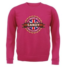 Made In Sandy - Kids Hoodie / Sweater - Town City Village Born Love Live