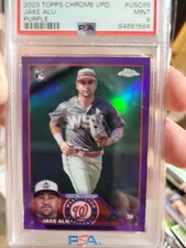 2023 Topps Chrome Update #USC65 Jake Alu Purple 98/250