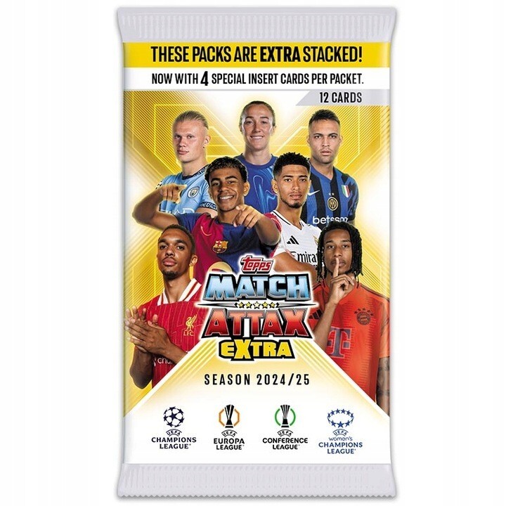 Topps MATCH ATTAX EXTRA CHAMPIONS LEAGUE 2025 Display Box 24