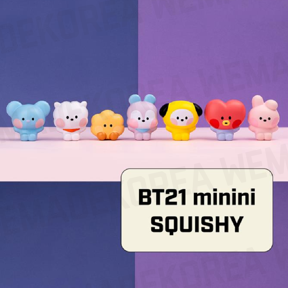 BT21 Mininiフィギュア Amazon.com: BT21 Minini Squishy Toy, Mini Kawaii Squishies