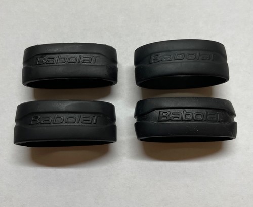 Babolat (New Logo Version) Rubber Grip Band Ring For Tennis Rackets (used) Qty 4