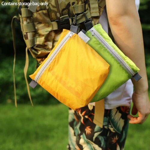 Nylon Zipper Hook Storage Bag Reusable Hiking Pocket Swimming Pouch  Hiking - Bild 1 von 16