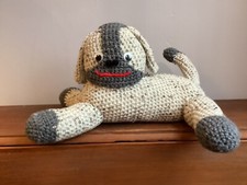Handmade Crocheted Stuffed Dog