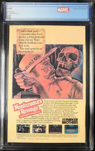 Marvel Super-Heroes Secret Wars 9 NEWSSTAND 1984 - Custom Label - CGC Graded 8.5 - Picture 2 of 2