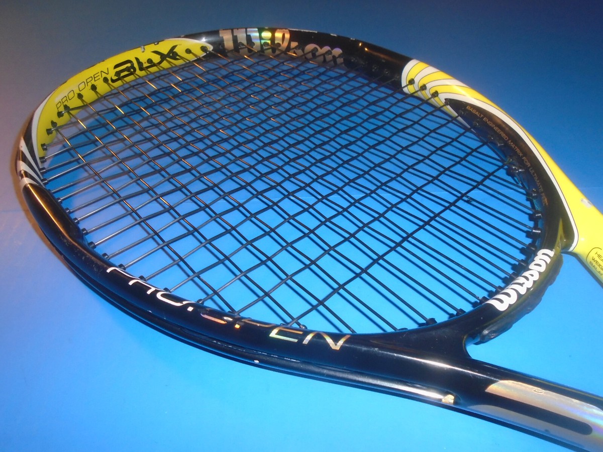 Wilson PRO OPEN BLX ウィルソン　プロオープン　硬式ラケット Wilson BLX Pro Open, 4 5/8 | eBay