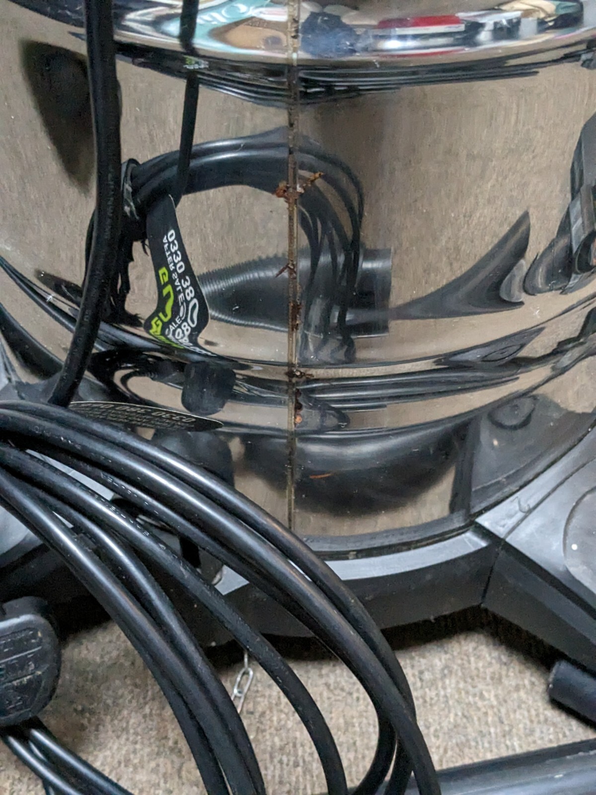 Guild 30L Steel Drum Wet and Dry Vacuum Cleaner 1500W GWD30 eBay