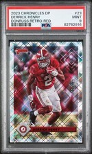 2023 Chronicles DP Derrick Henry Donruss Retro Red 89/149 PSA 9 