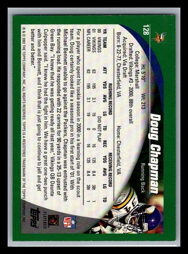 2002 Topps Football # 1 - 200 - Pick Your Card! - Picture 256 of 400