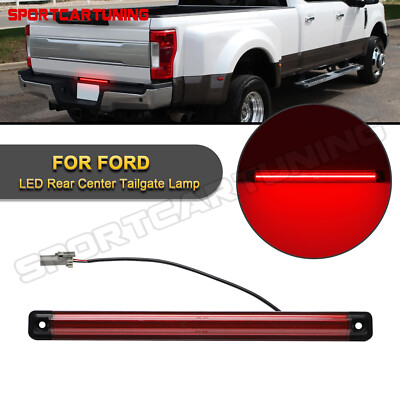 LED Rear Center Tailgate Lamps Bar For 17-2022 Ford Super Duty F-250 F-350 F-450