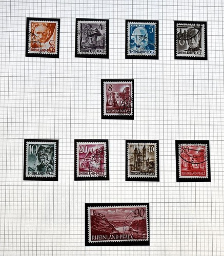 ZONA FRANCESA Buena colección limpio sellado generalmente BPP probado alto valor - Imagen 12 de 24