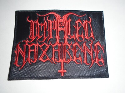 IMPALED NAZARENE BLACK METAL EMBROIDERED PATCH