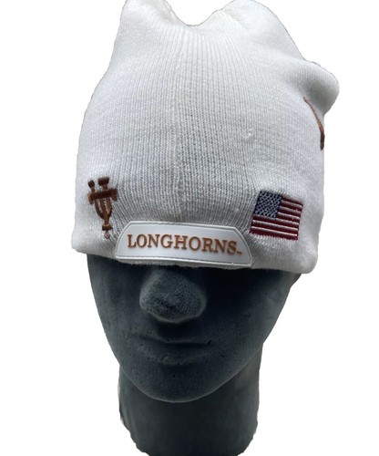 TEXAS LONGHORNS Football Helmet Beanie Hat Skin College Skull Winter NCAA - Picture 24 of 24