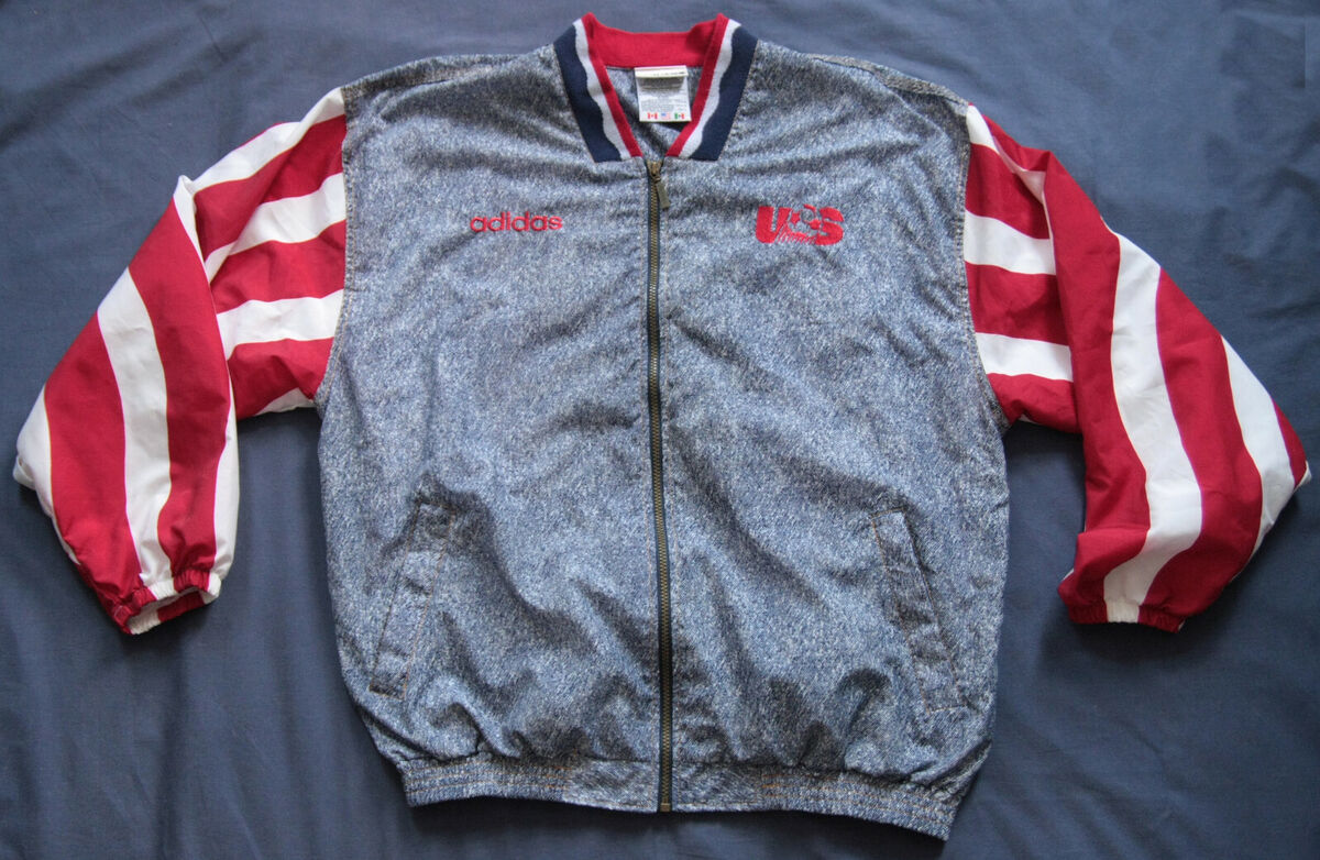 USA Adidas World Cup 1994 Jacket Track Top Football Soccer USA Adidas World Cup 1994 Jacket Track Top Football Soccer