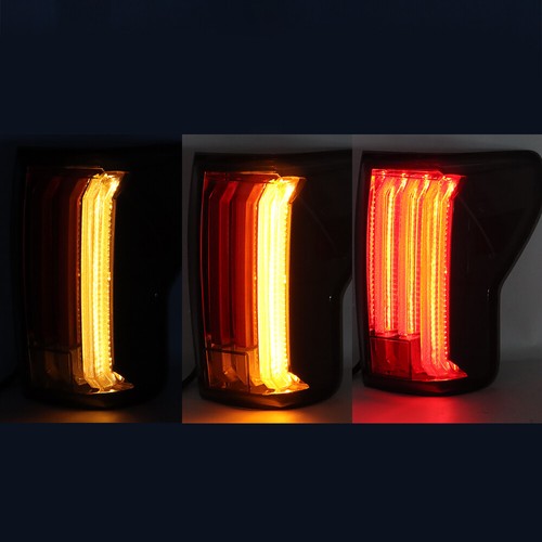 Labwork LH+RH Side Smoked Rear Tail Light Lamps For 2007-2013 Toyota Tundra LED - Picture 3 of 14