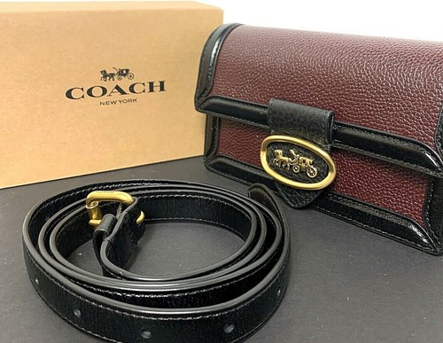 Coach Riley Convertible Belt Crossbody Bag Leder Neu - Bild 1 von 9