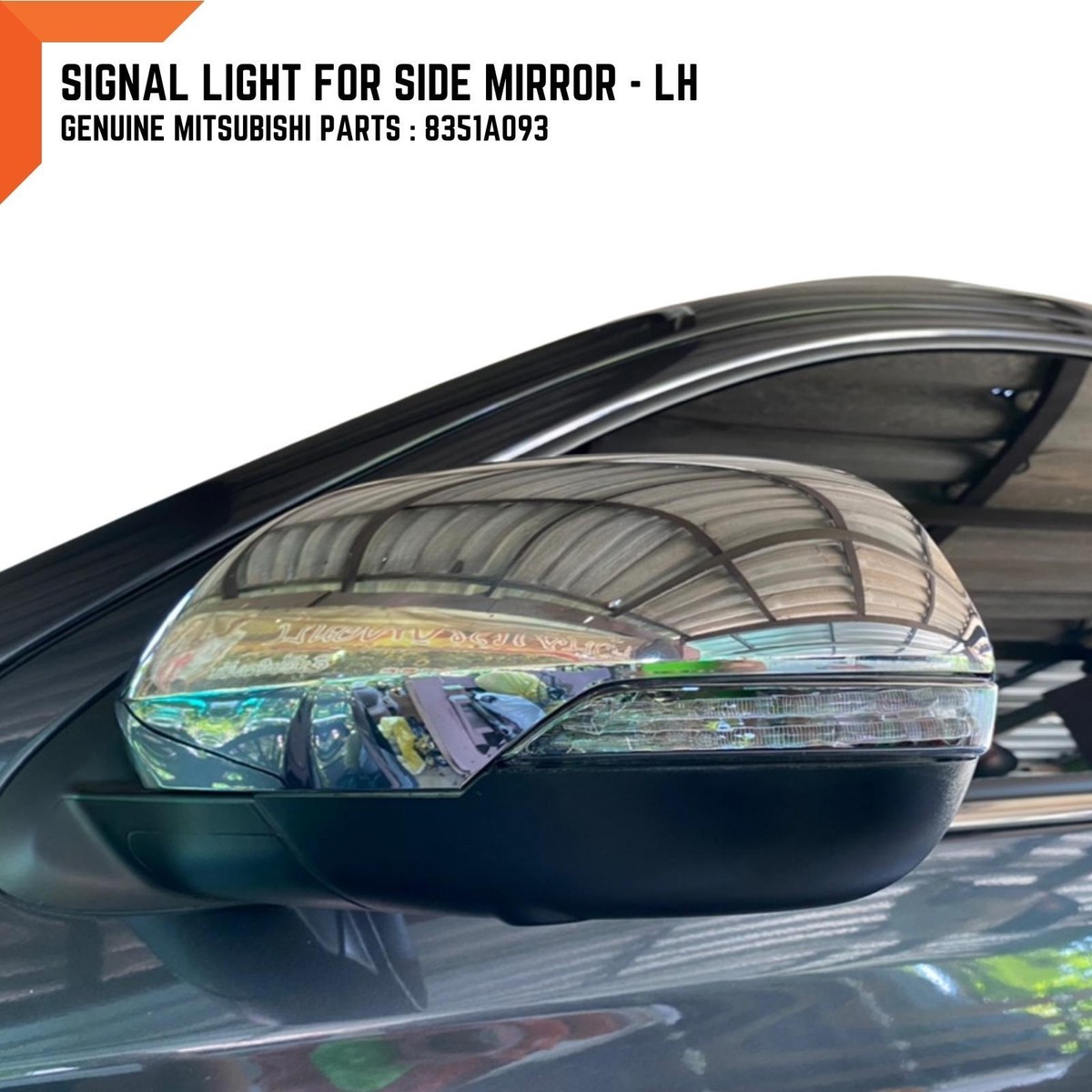 LH LEFT TURN SIGNAL LIGHT MIRROR FOR MITSUBISHI PAJERO SPORT 2015