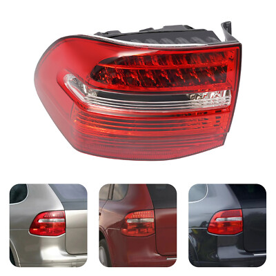 LED Left Tail Light Assembly Driver Side Rear Lamp For Porsche Cayenne 2007-2010